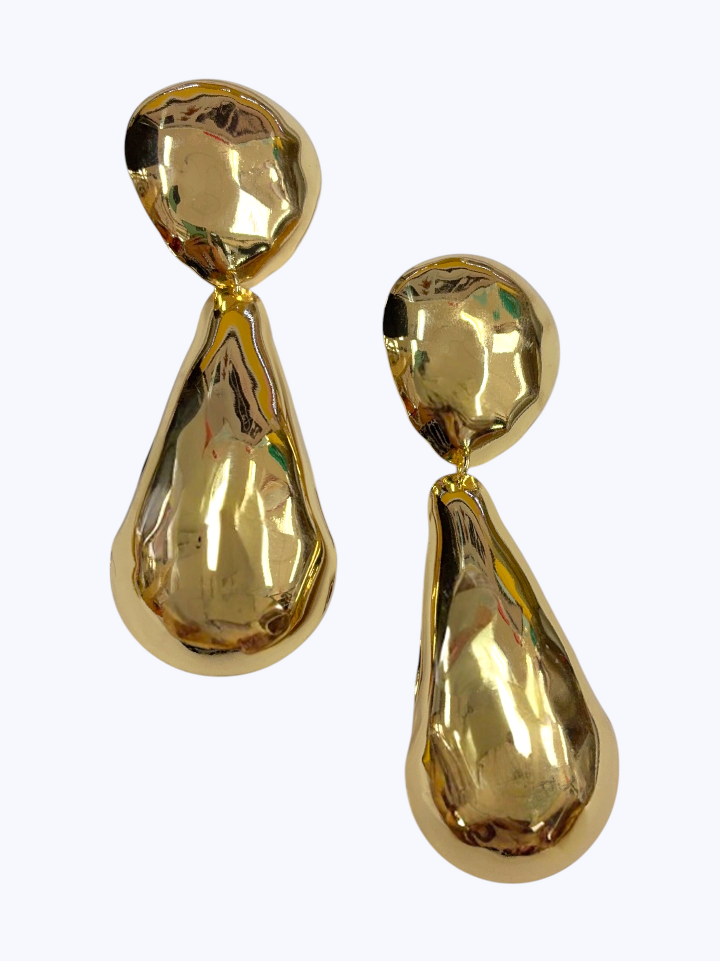 Sculptural Metal Earrings | E2570