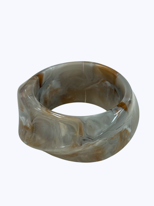 B0308 | Chunky Marbled Resin Bracelet | KB2209