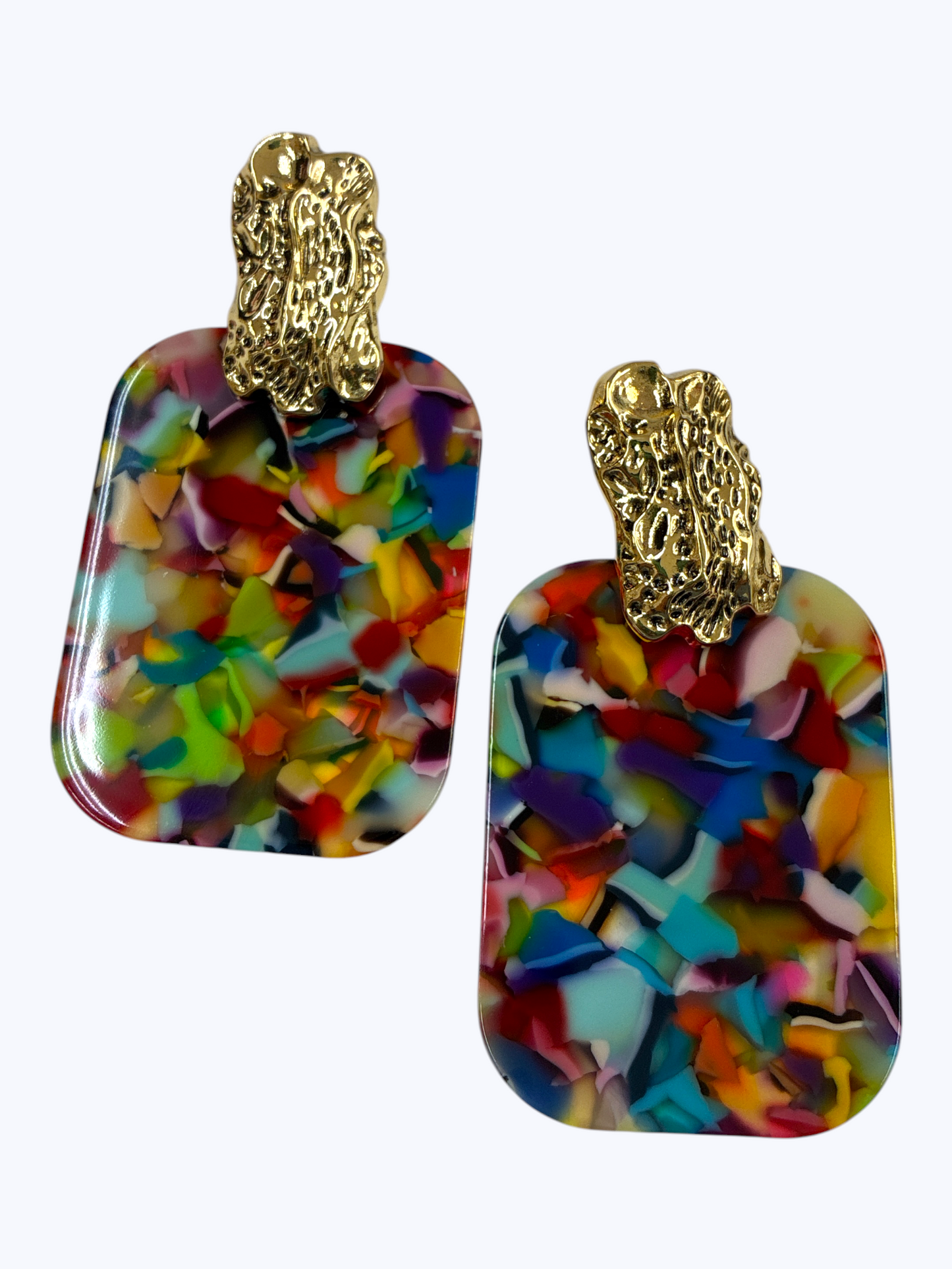 E2516 | Marbled Drop Earrings | KE1217