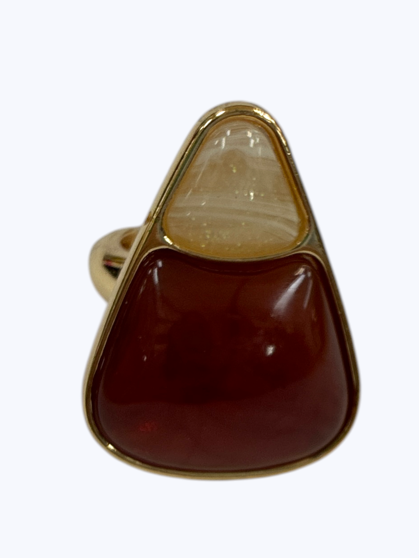 Resin Triangle Ring, R0132