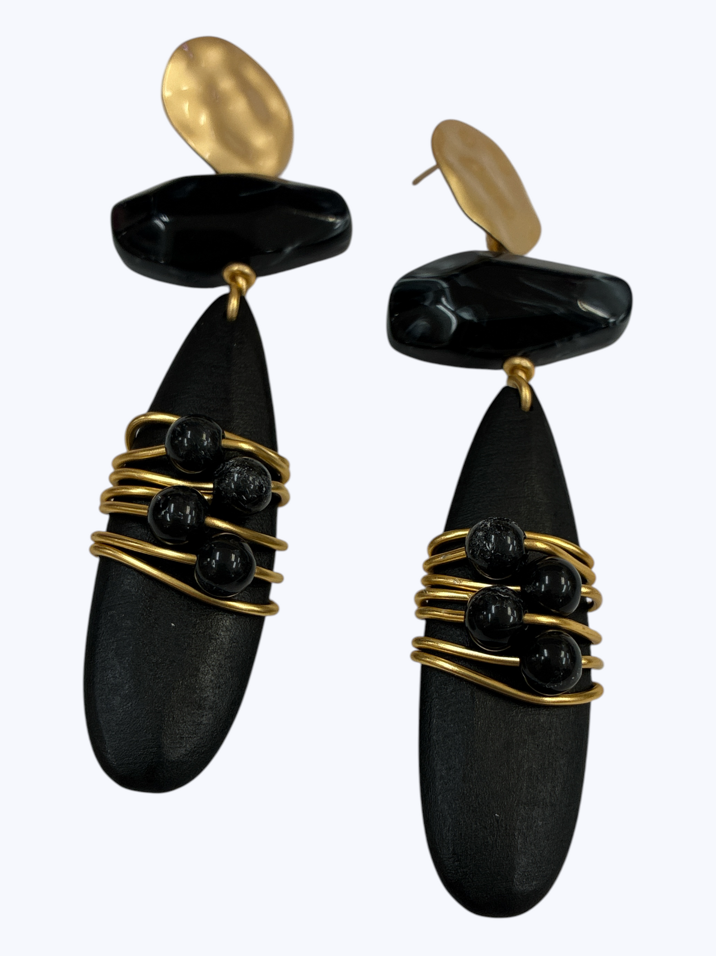 E2508 | Wire Wrapped Earrings | KE1101