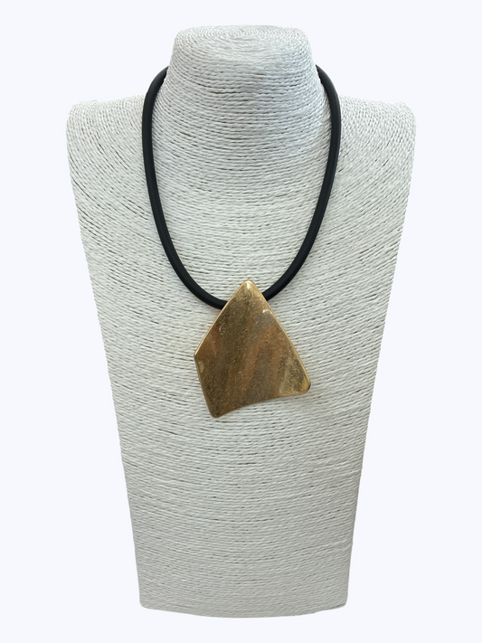 Triangle Pendant Short Necklace - N5210