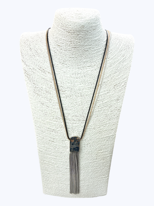Tassel Chain Long Necklace - N5318