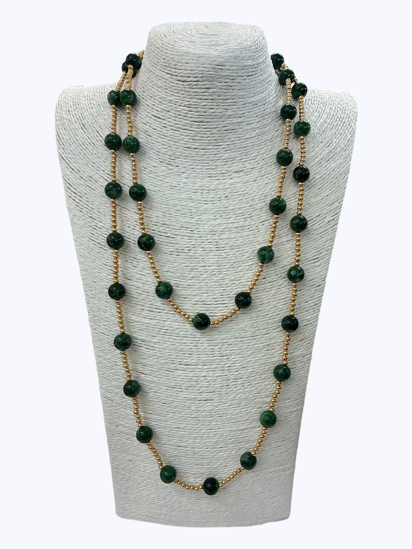 Acrylic Beads Long Necklace - N5292