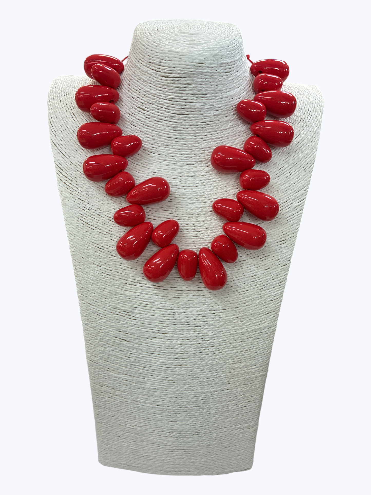 N5167 | Acrylic Teardrop Short Necklace | NK26140