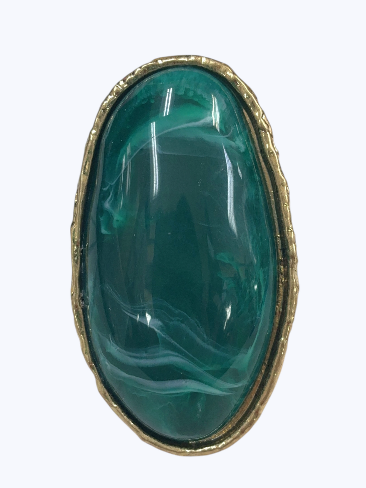 Oval Resin Statement Ring | R0116