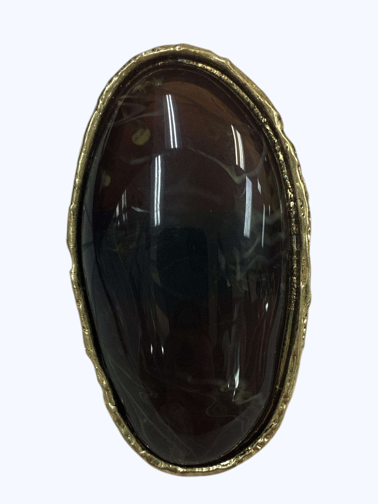 Oval Resin Statement Ring | R0116