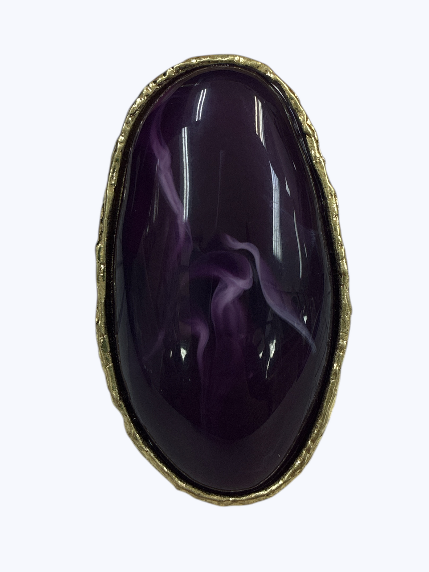Oval Resin Statement Ring | R0116