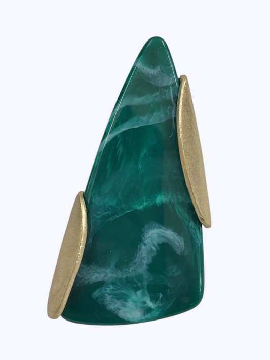 R0111 | Abstract Resin Statement Ring | KR2184