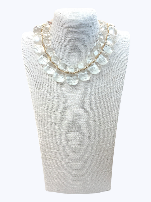 Clear Bubble Necklace - N5344