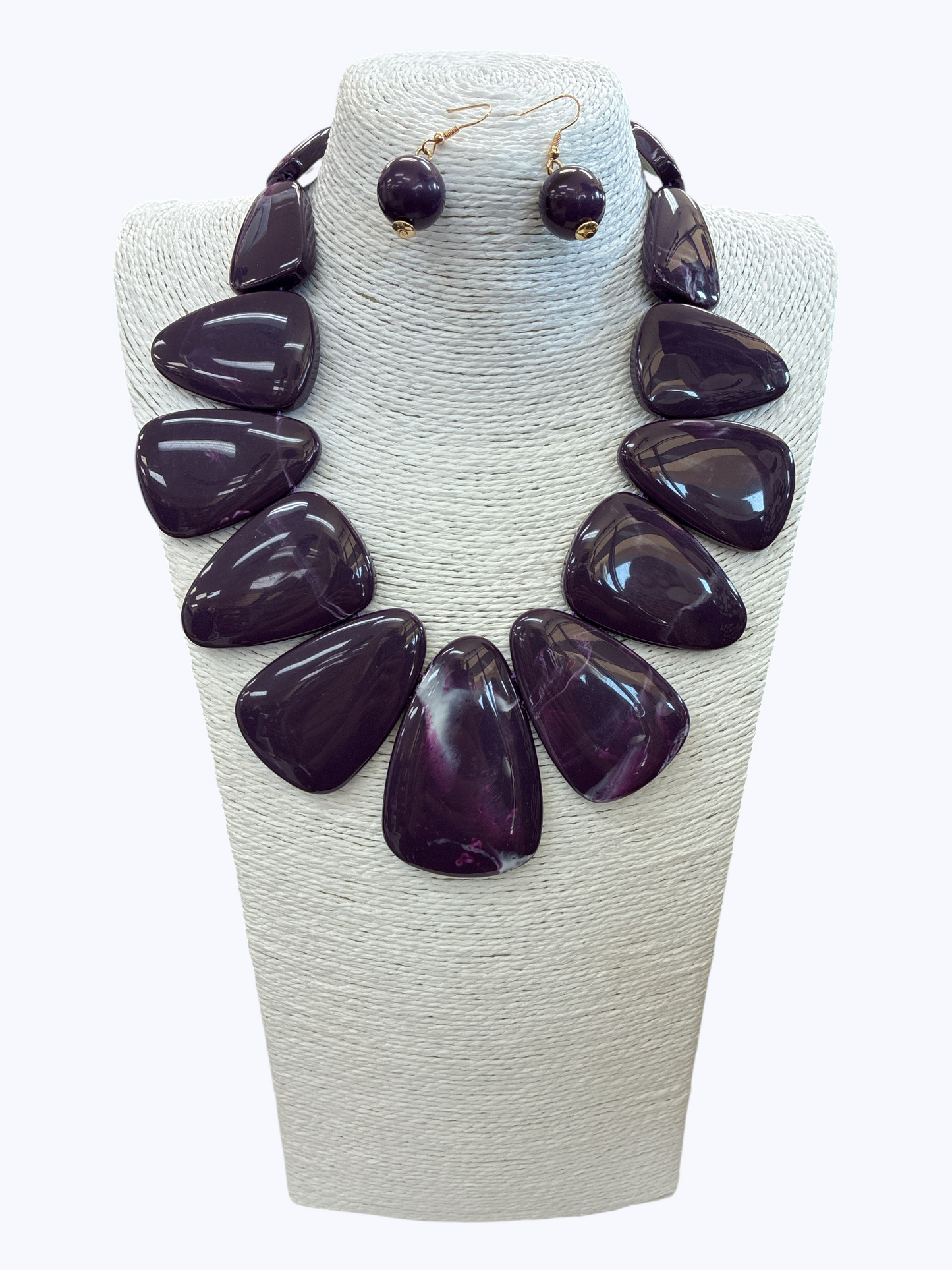 Modern Bib Collar Necklace Set | N5263