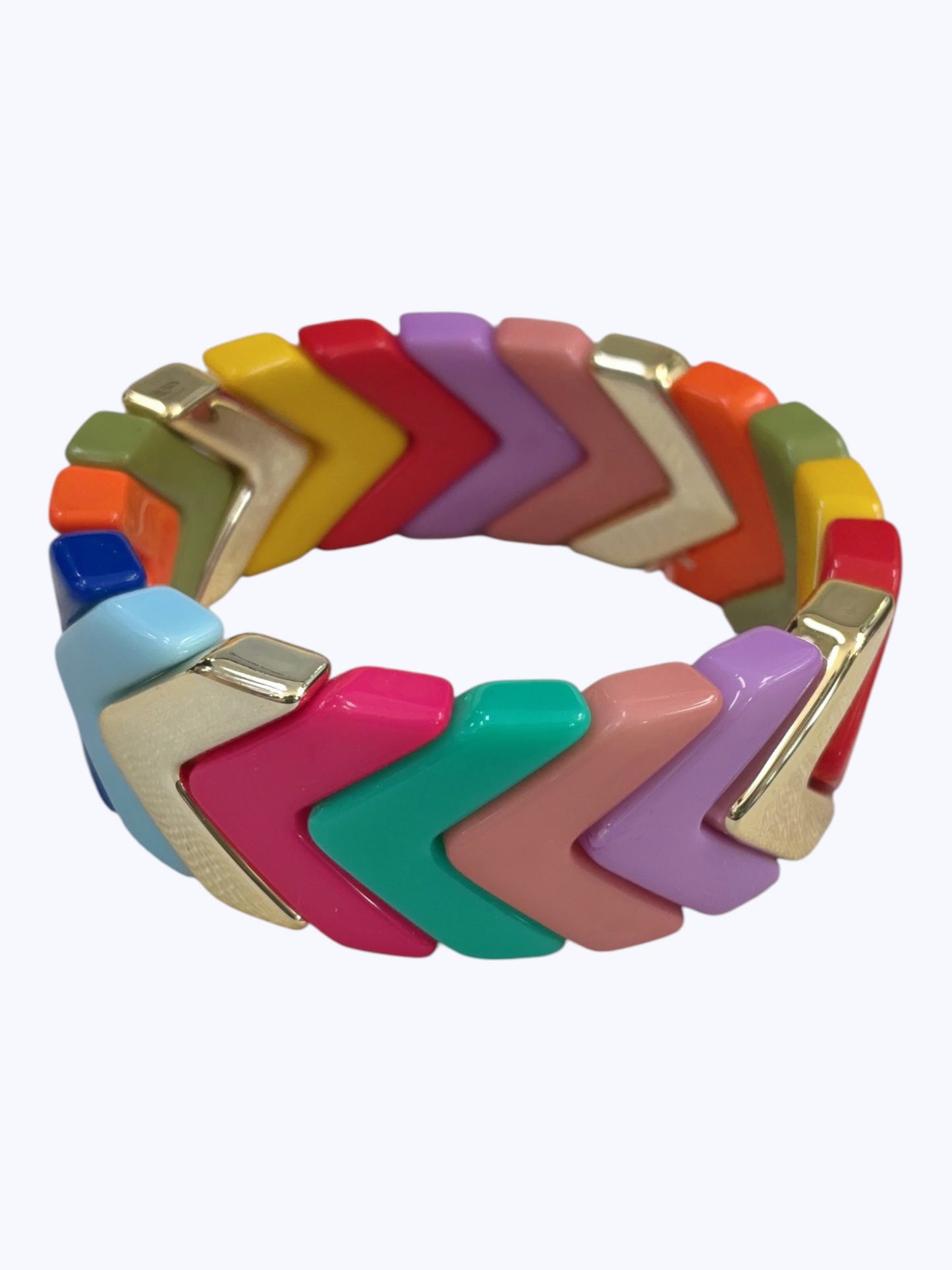 B0416 | Chevron Stretch Bracelet | BR22575