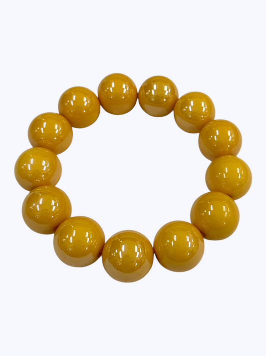 12mm Acrylic Ball Bead Bracelet - B0552