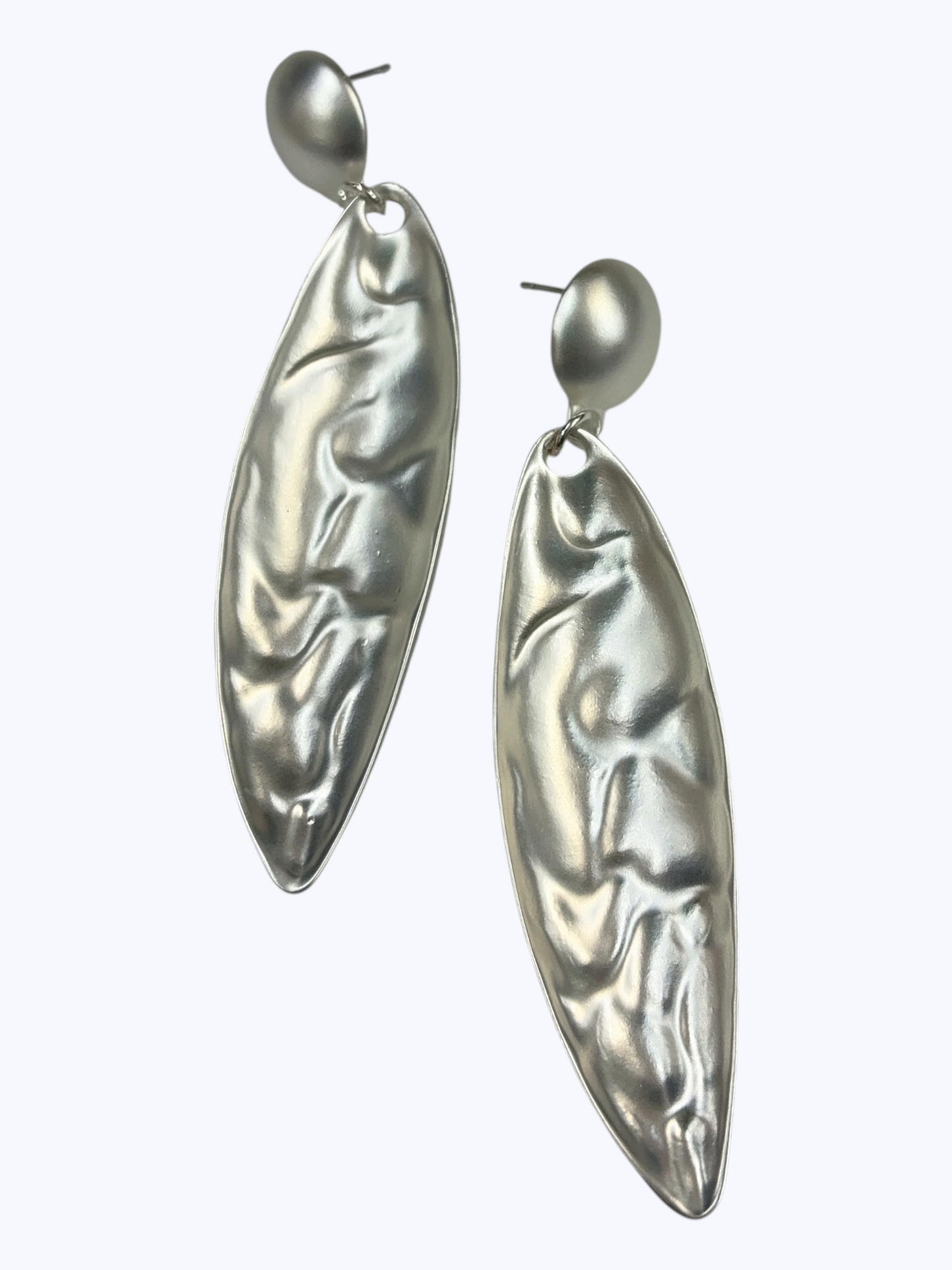 Hammered Bar Dangle Earrings - E2600