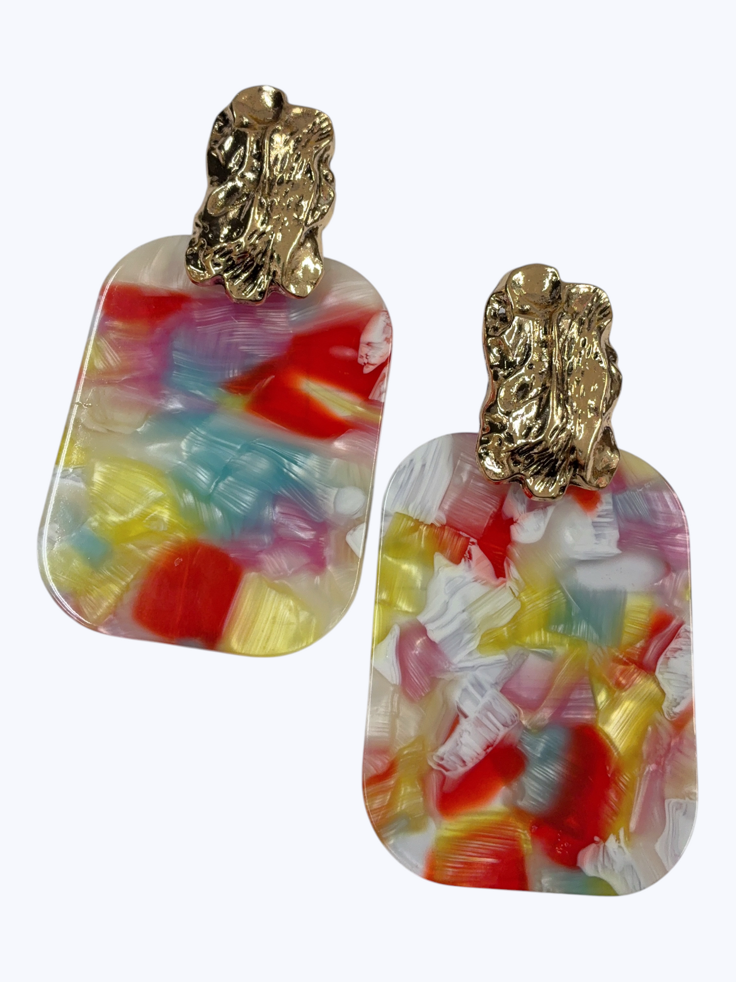 E2216 | Acrylic Post Earrings | KE2933