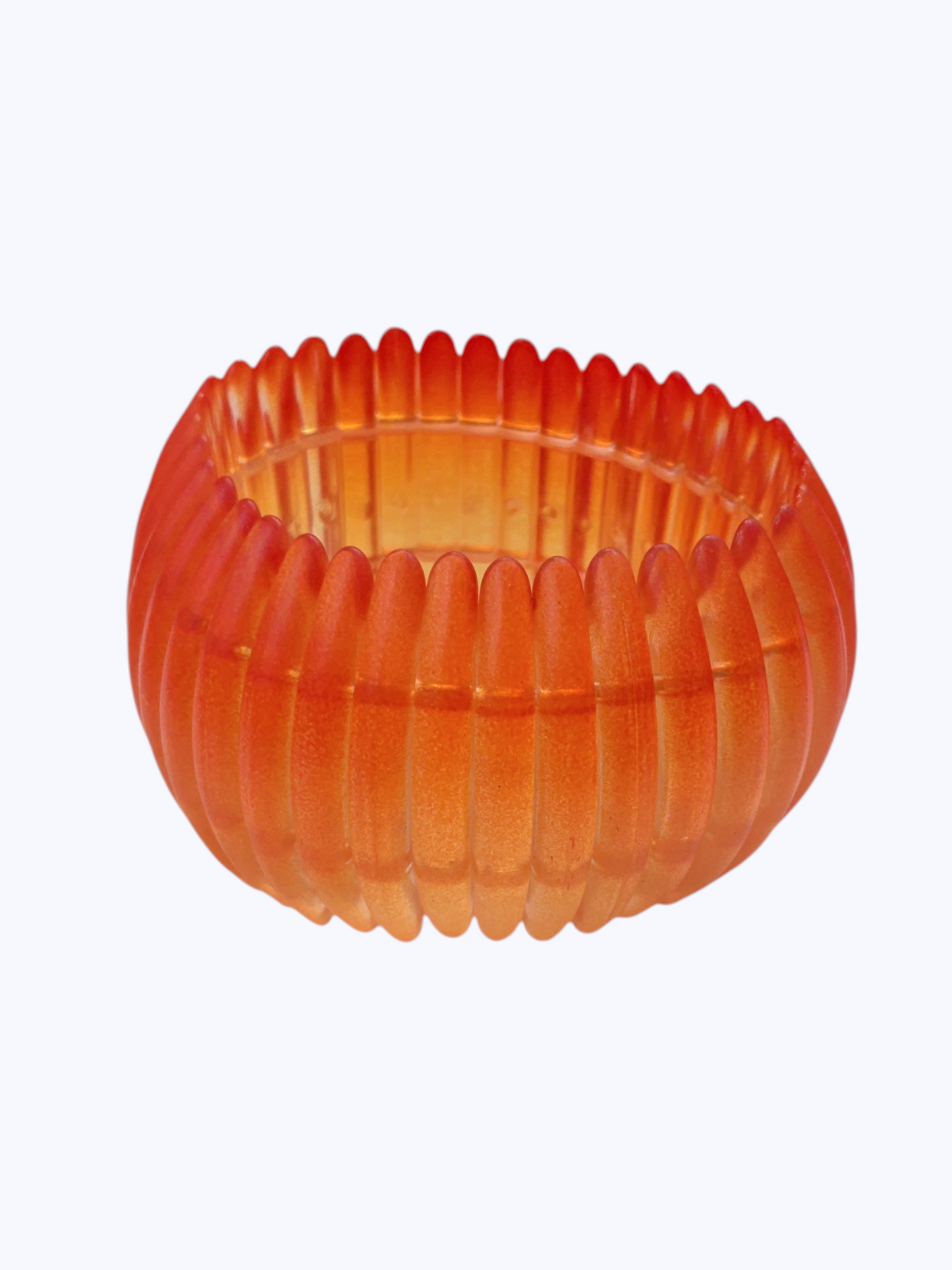 Translucent Ribbed Stretch Bracelet | B0570