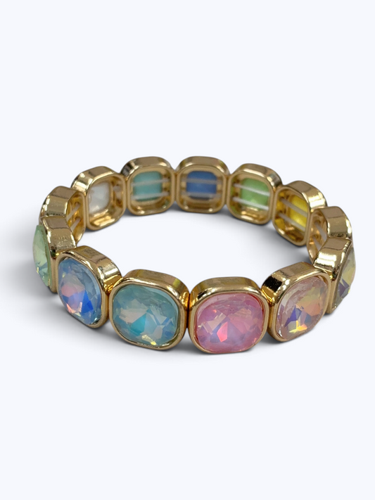 Opal Inspired Crystal Bracelet | B0572