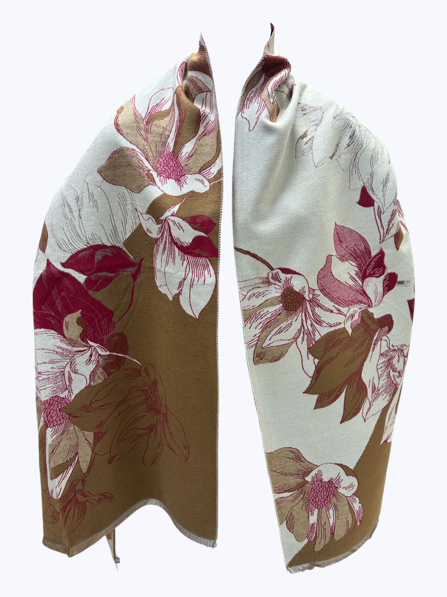 Elegant Floral Wrap Scarf | SS0015