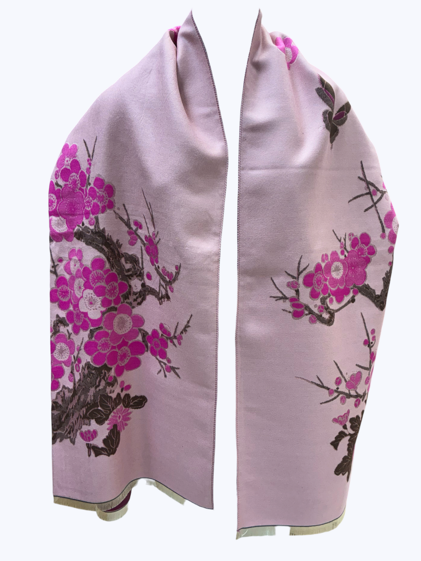 Floral Pattern Wrap Scarf | SS0006