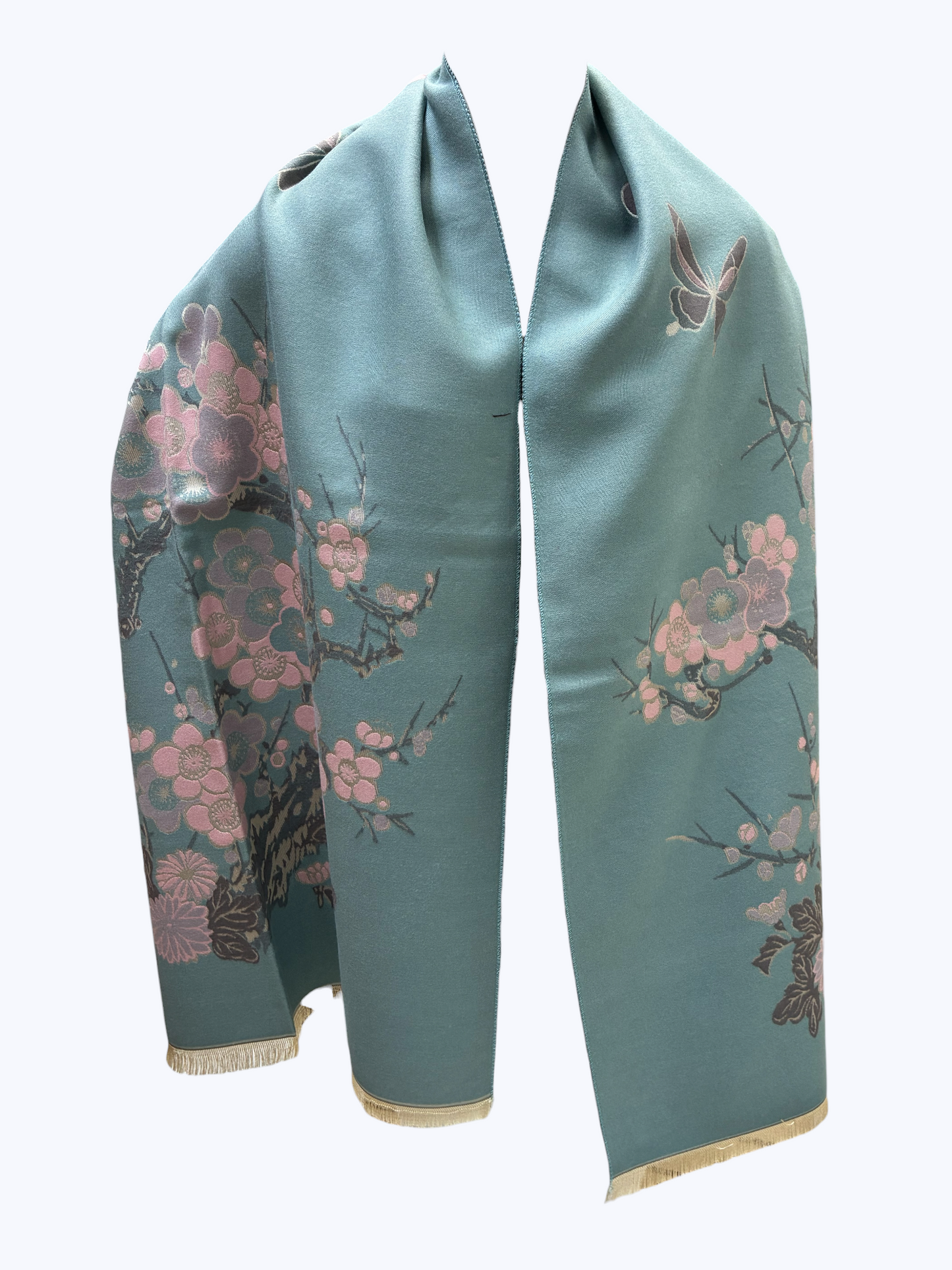 Floral Pattern Wrap Scarf | SS0006