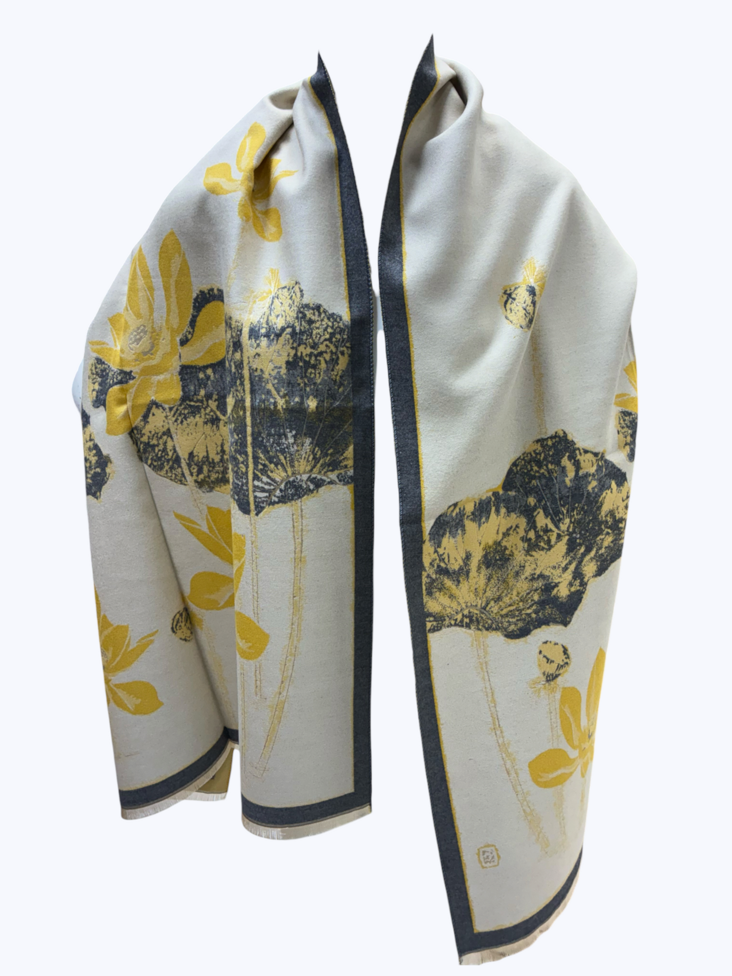 Tulip Pattern Wrap Scarf | SS0004