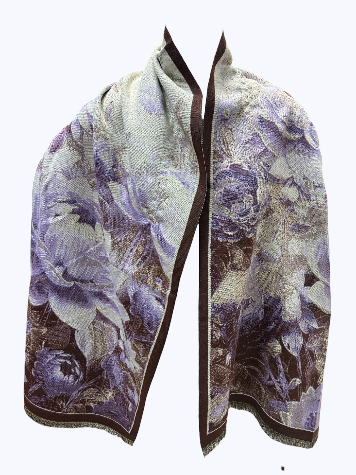 Rose Print Wrap Scarf | SS0010