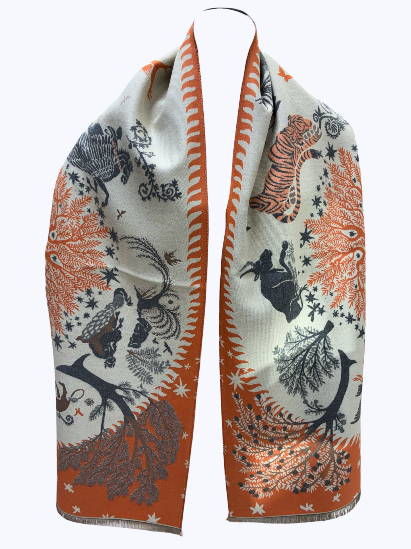 Running Horse Print Scarf | SS0012
