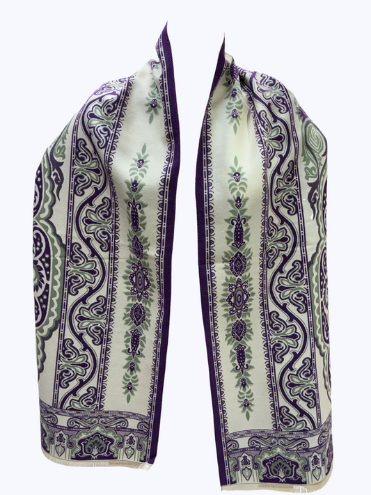 Paisley Print Wrap Scarf | SS0002
