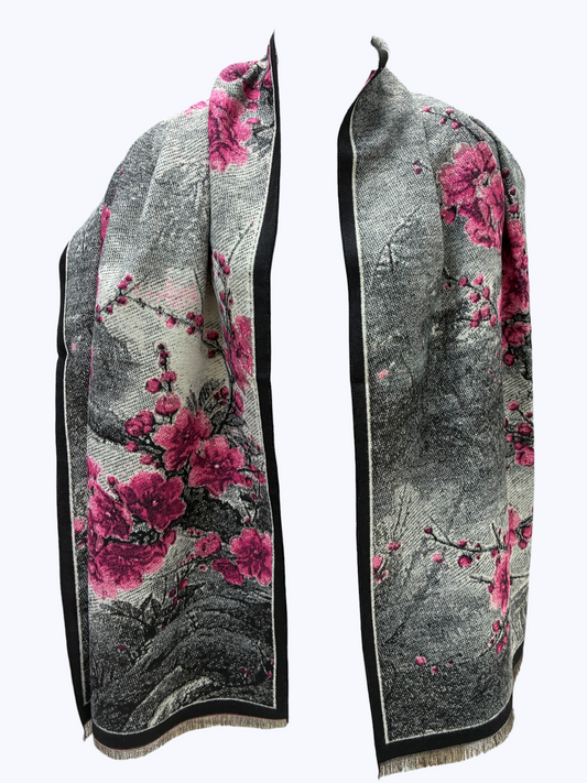 Floral Tree Wrap Scarf | SS0008