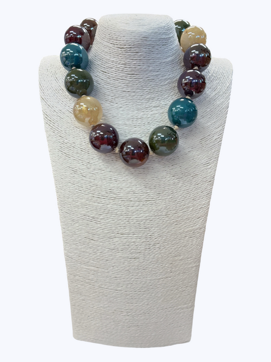 Chunky Round Bead Necklace | N5380