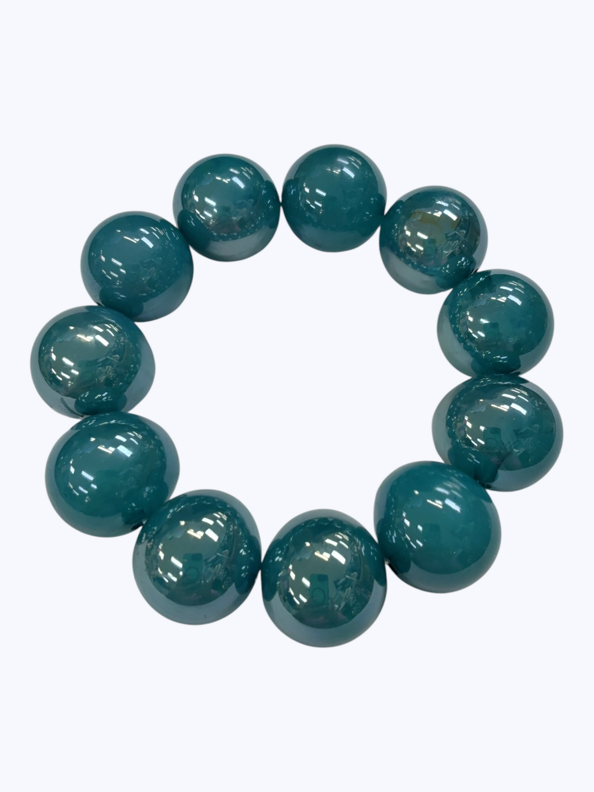 Chunky Glossy Bubble Bead Bracelet | B0578