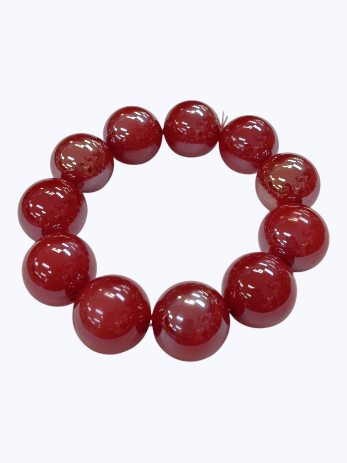 Chunky Glossy Bubble Bead Bracelet | B0578