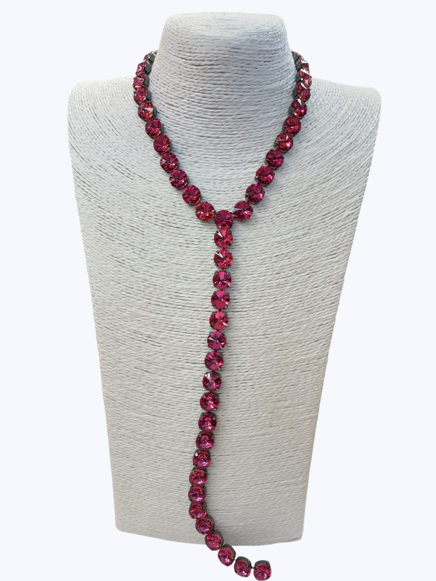 Crystal Y Lariat Necklace | N5387
