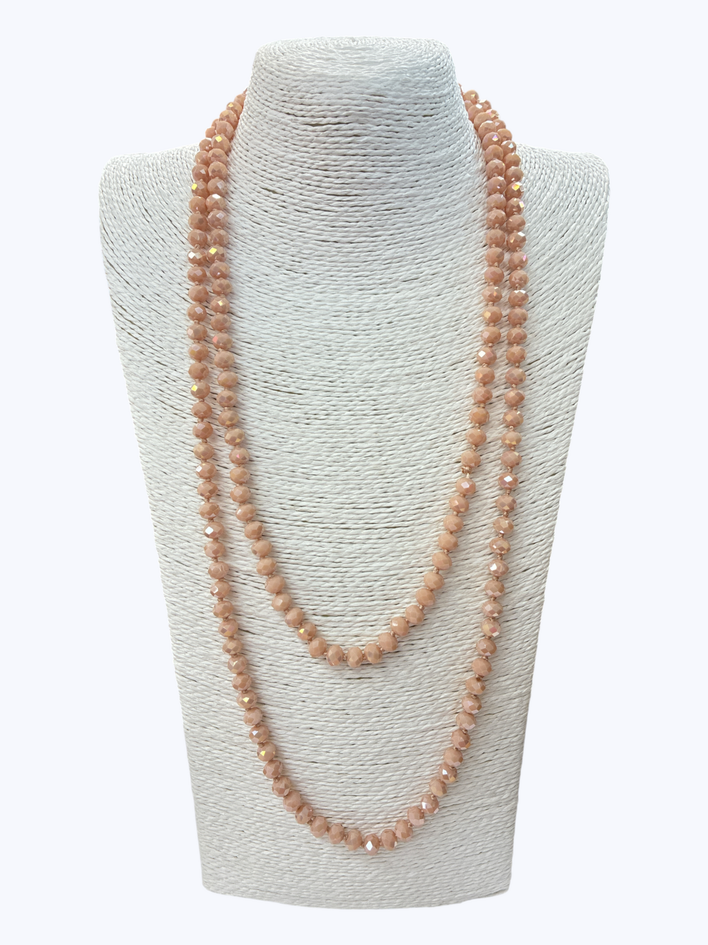 Faceted Crystal Strand Necklace | N5378