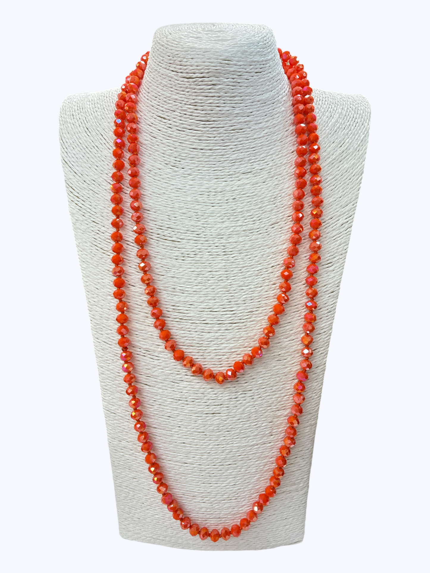 Faceted Crystal Strand Necklace | N5378