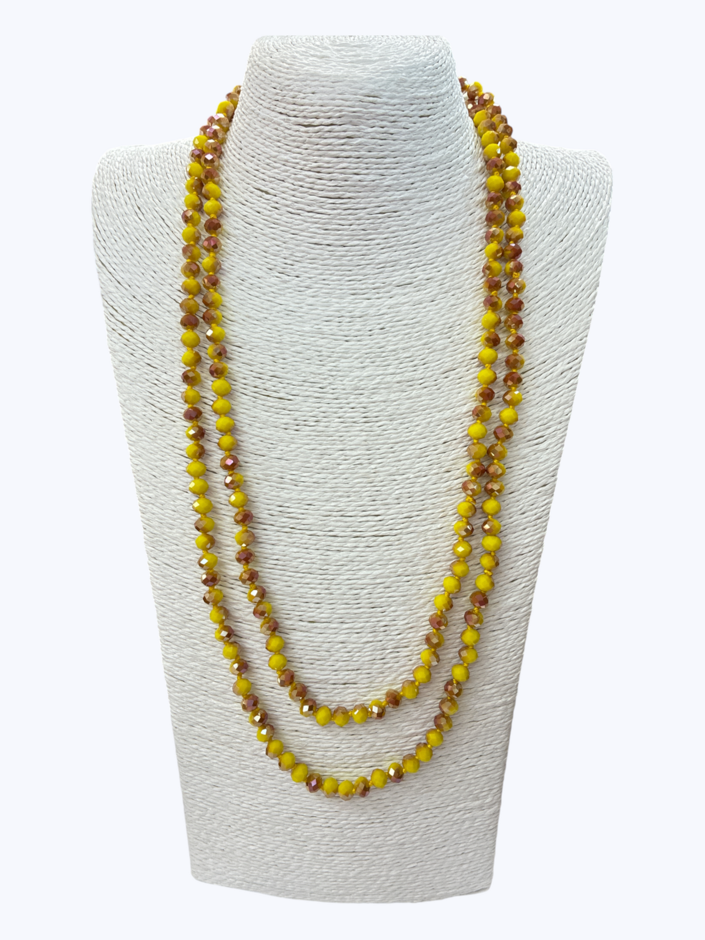 Faceted Crystal Strand Necklace | N5378