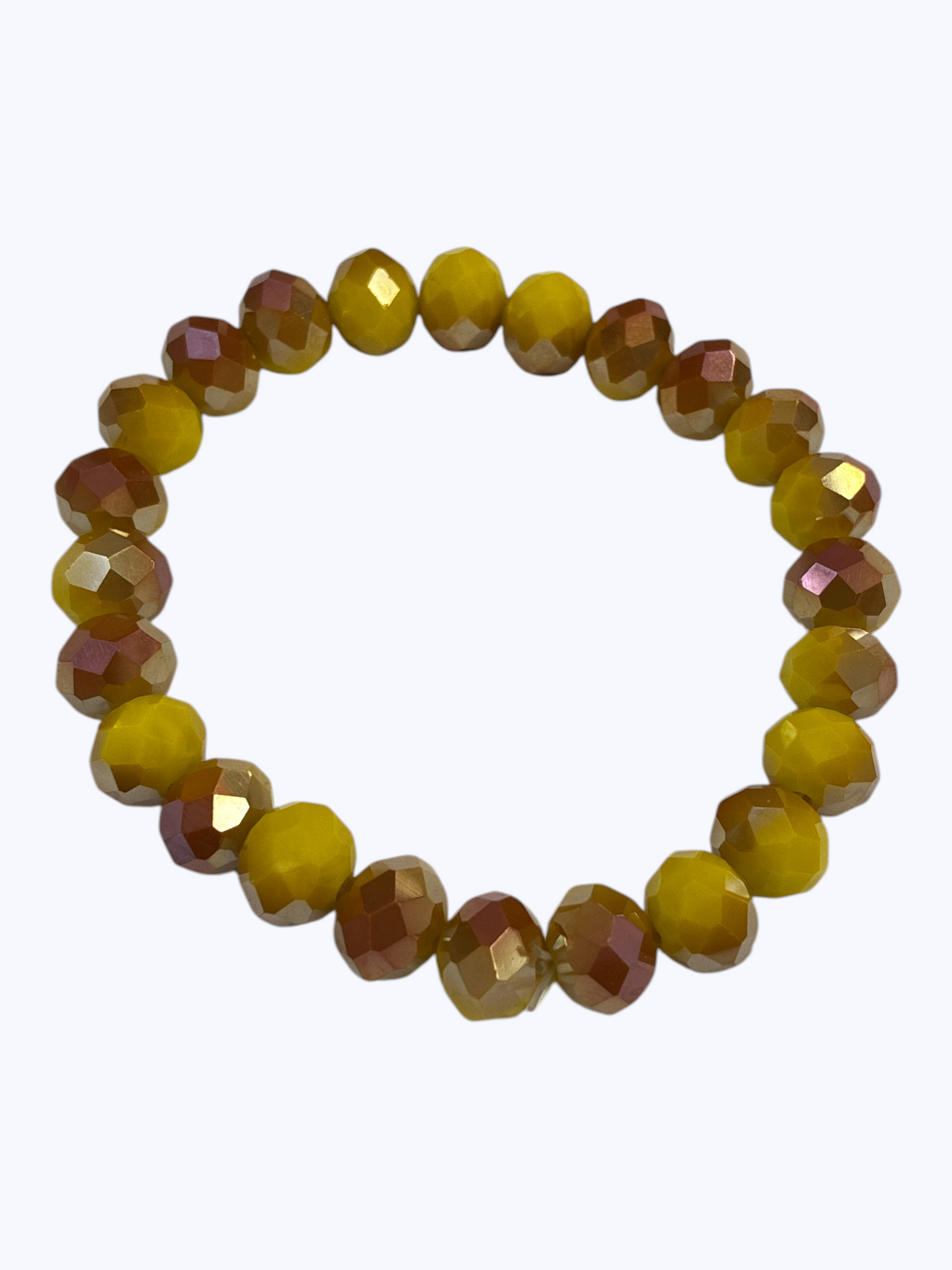 10mm Faceted Crystal Bracelet | B0575