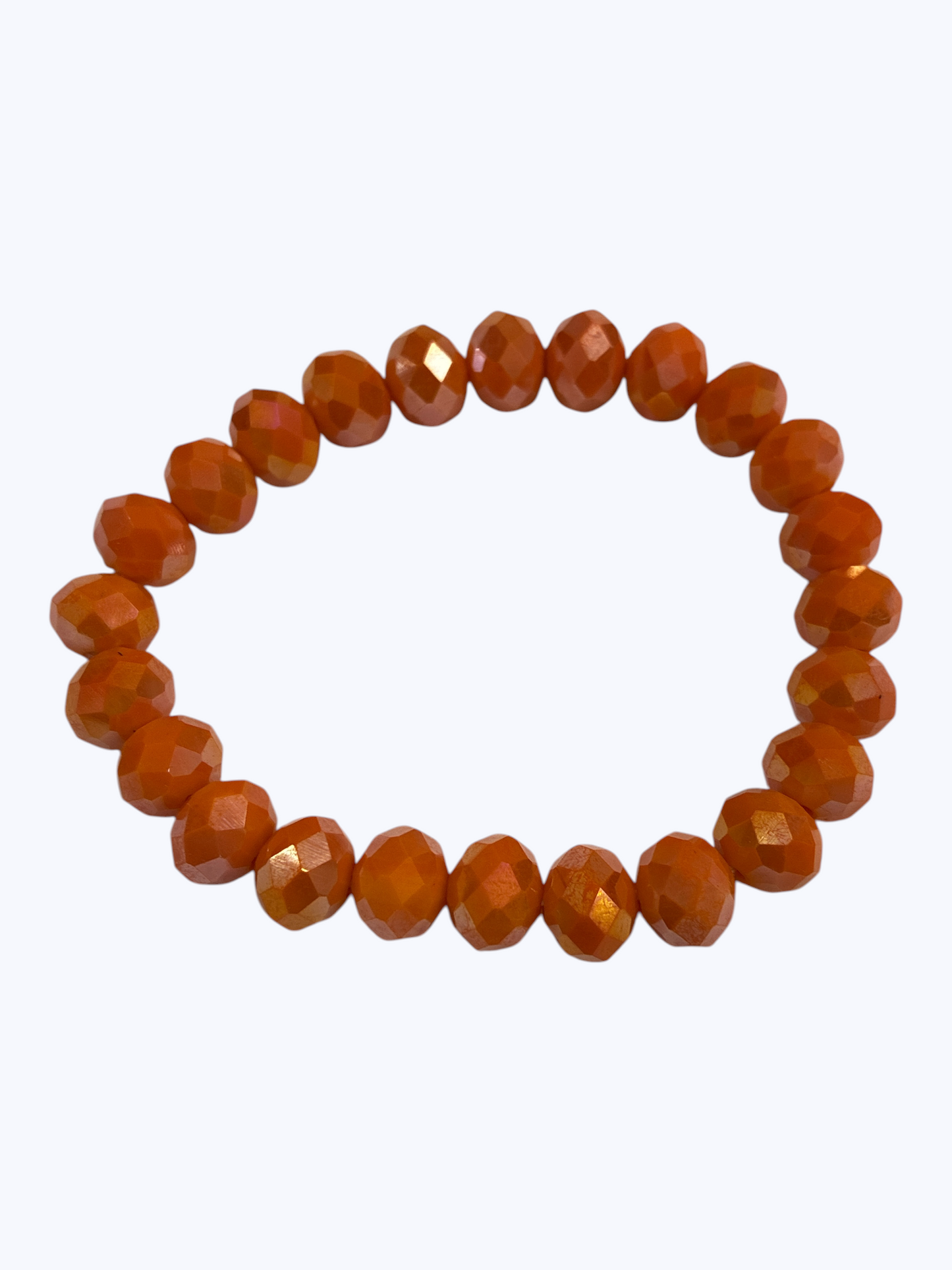 10mm Faceted Crystal Bracelet | B0575