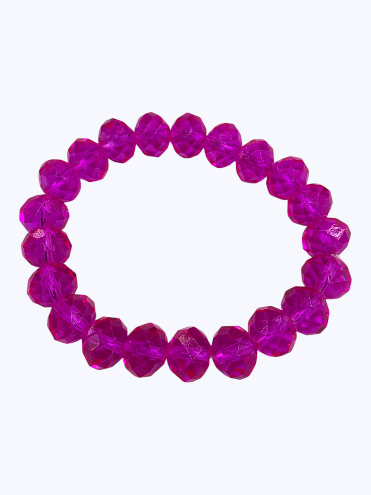 11mm Crystal Bead Bracelet | B0577