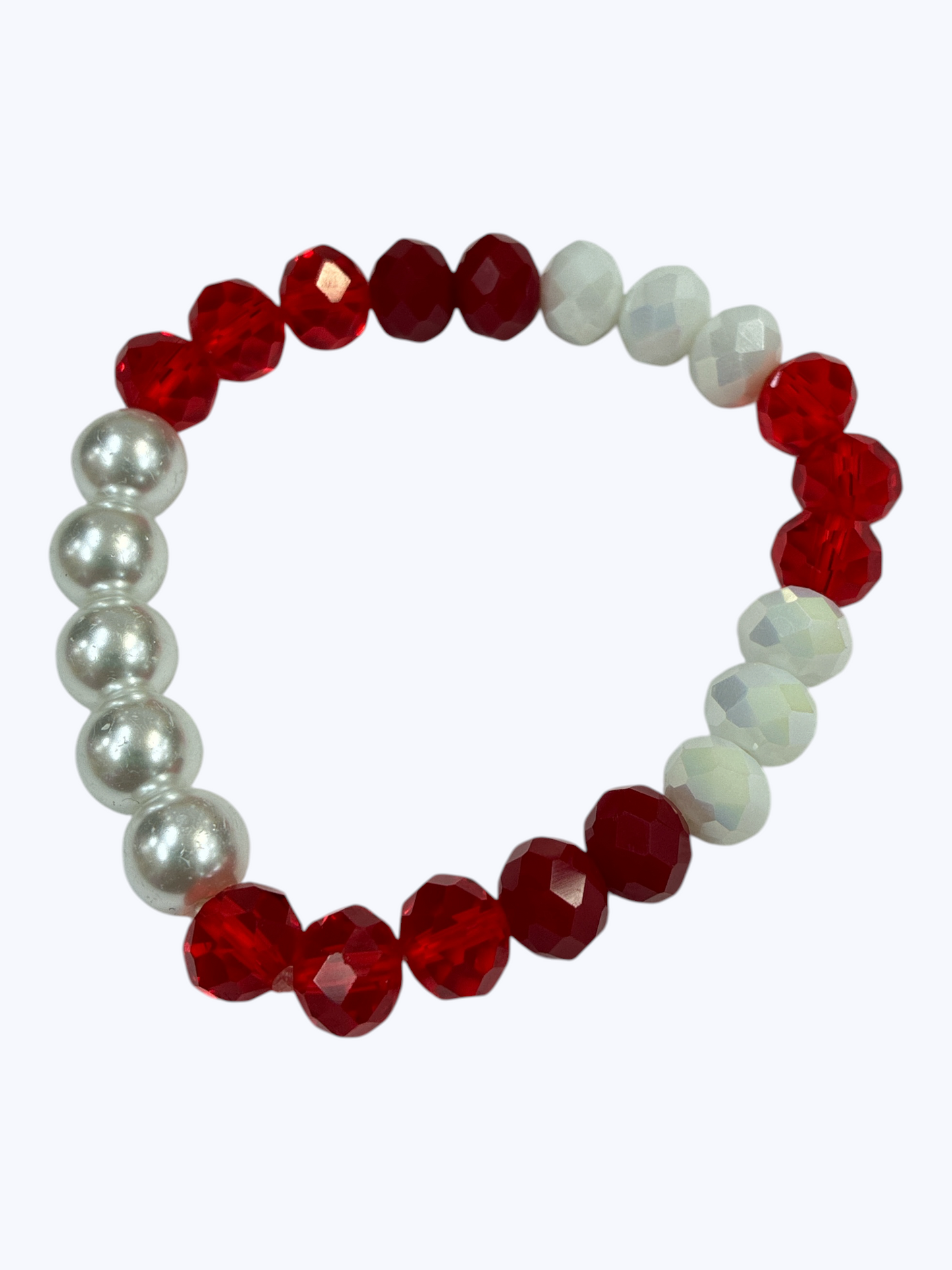 10mm Pearl Crystal Bracelet | B0576