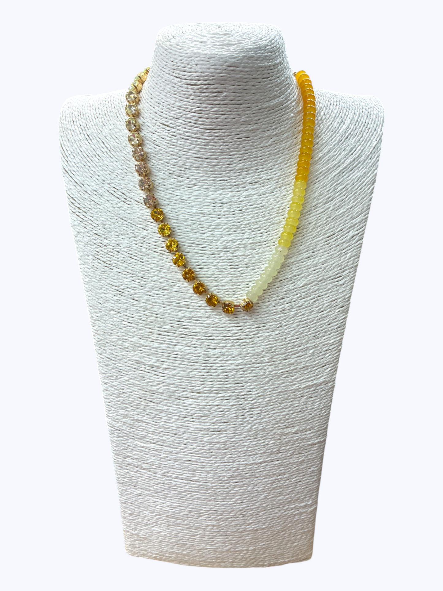 Mixed Bead Crystal Necklace | N5383