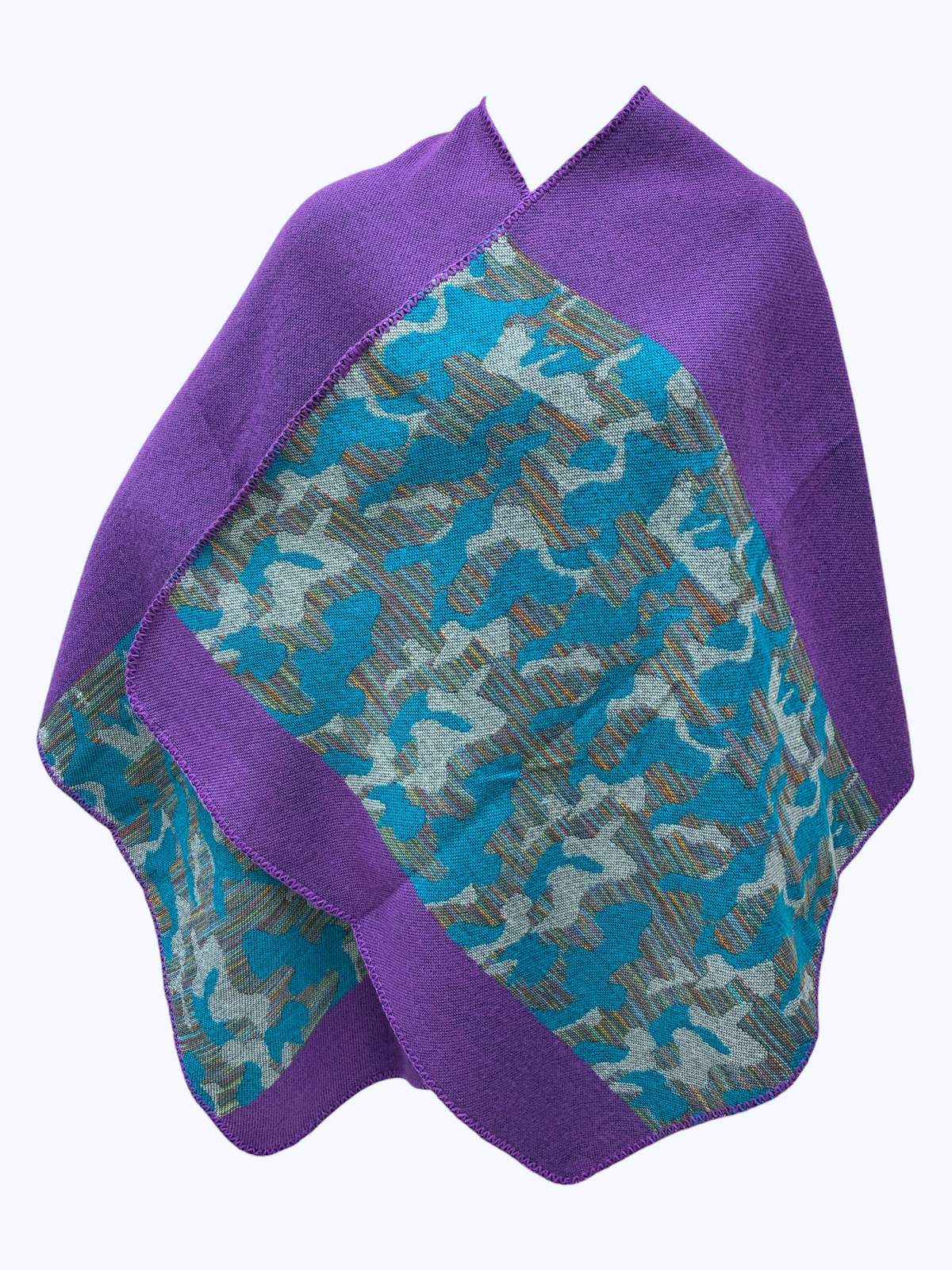 Camo Multi-Pattern Poncho | PC108