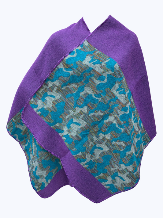 Camo Multi-Pattern Poncho | PC108