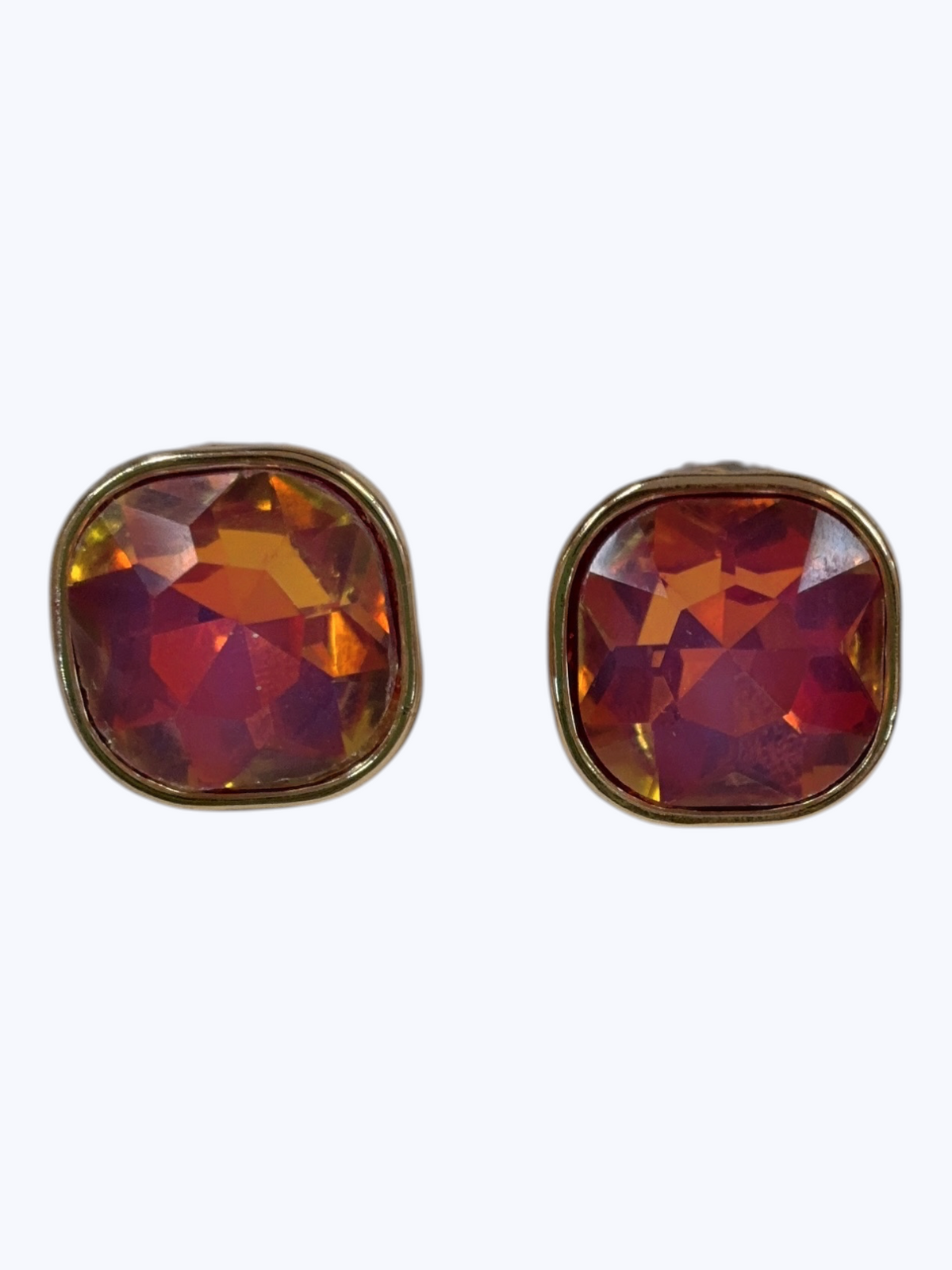 Iridescent Opal Stud Earrings | E2611