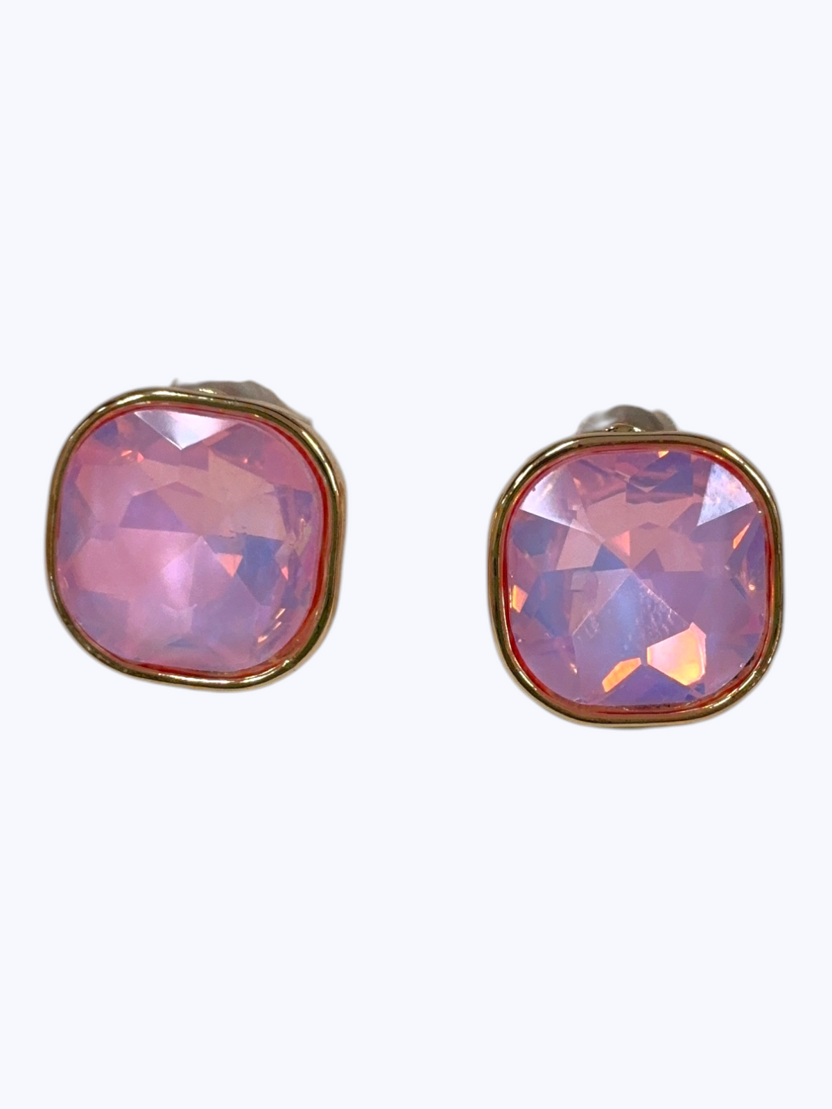 Iridescent Opal Stud Earrings | E2611