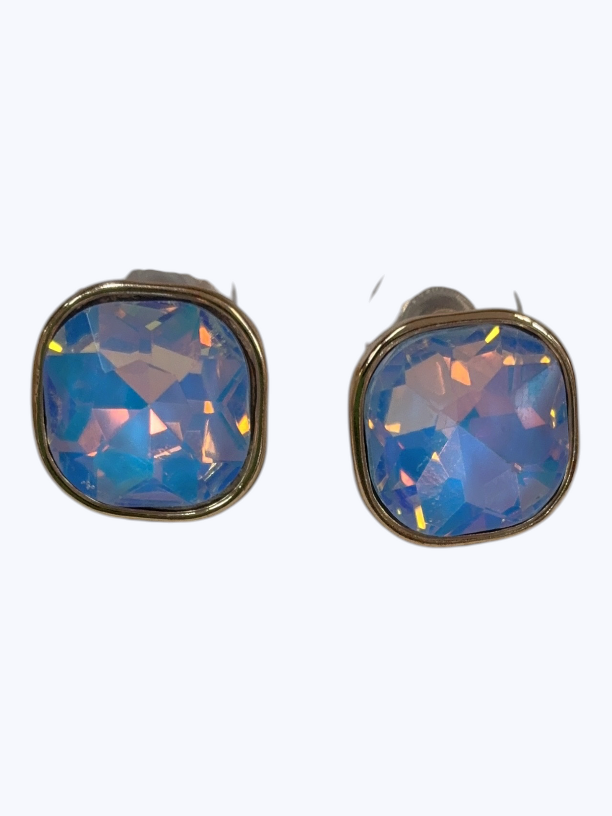 Iridescent Opal Stud Earrings | E2611
