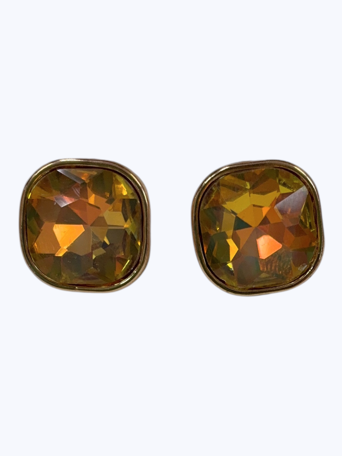 Iridescent Opal Stud Earrings | E2611