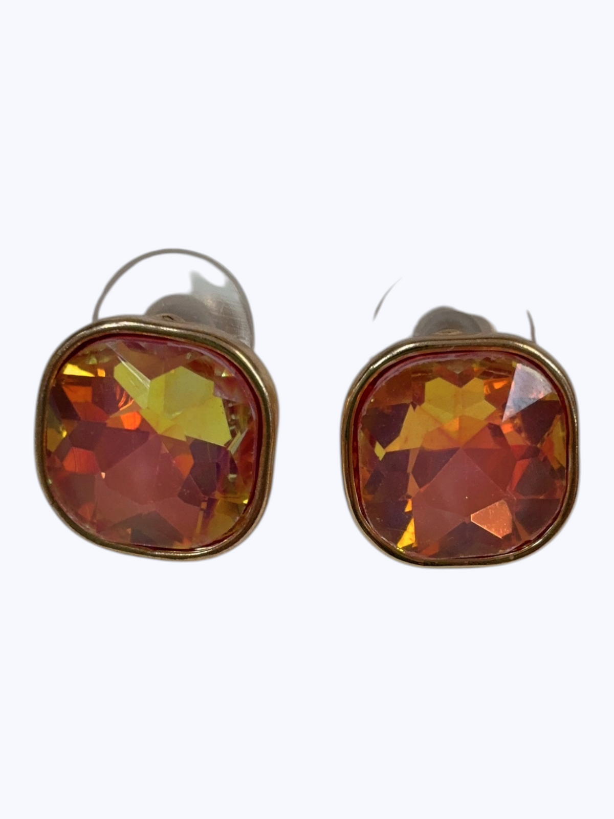 Iridescent Opal Stud Earrings | E2611