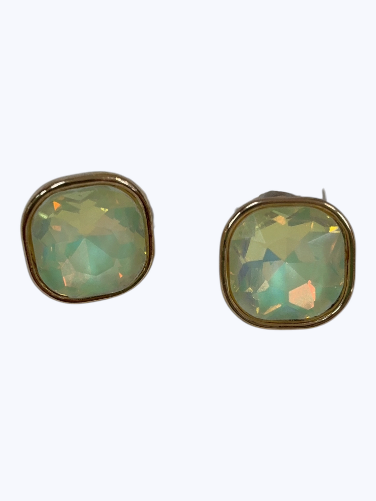 Iridescent Opal Stud Earrings | E2611