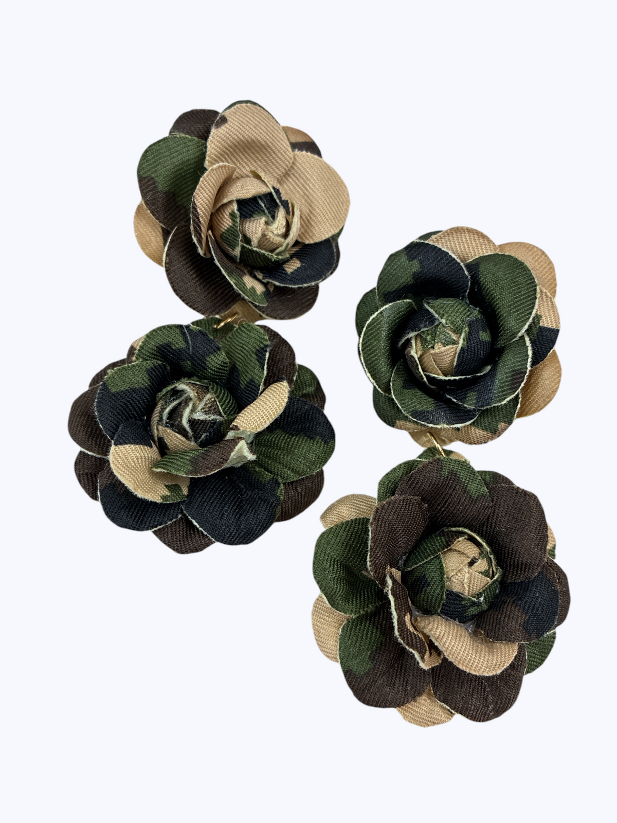 Layered Flower Statement Earrings | E2618
